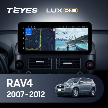 Штатная магнитола Teyes LUX ONE 6/128 Toyota RAV4 XA30 (2007-2012) F1