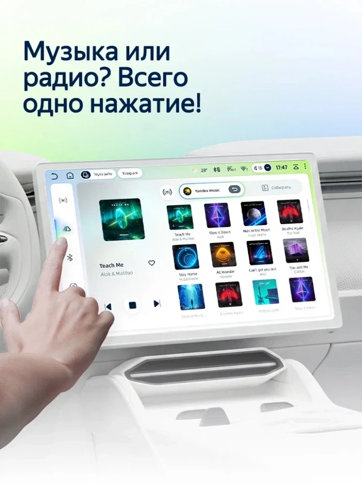 Штатная магнитола Teyes CC4L 6/64 с DTS Peugeot Boxer 2 (2011-2022) Тип-B (0din)