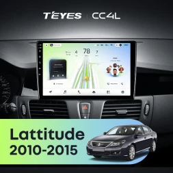Штатная магнитола Teyes CC4L 6/64 с DTS Renault Latitude 1 (2010-2015)