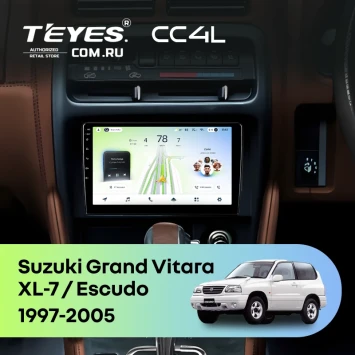 Штатная магнитола Teyes CC4L 6/64 с DTS Suzuki Escudo (1997-2005)