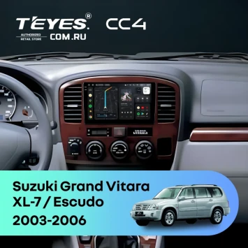 Штатная магнитола Teyes CC4 8/128 Suzuki Escudo (2003-2006)