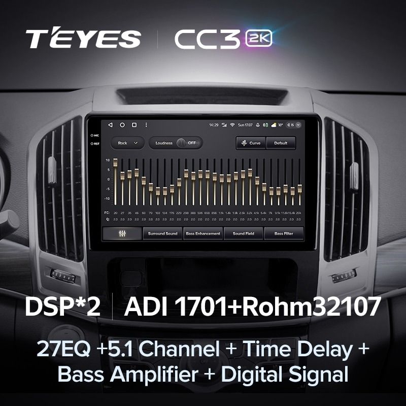 Штатная магнитола Teyes CC3 2K 360 6/128 Haval H9 (2014-2020)