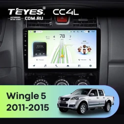 Штатная магнитола Teyes CC4L 6/64 с DTS Great Wall Wingle 5 (2011-2015)