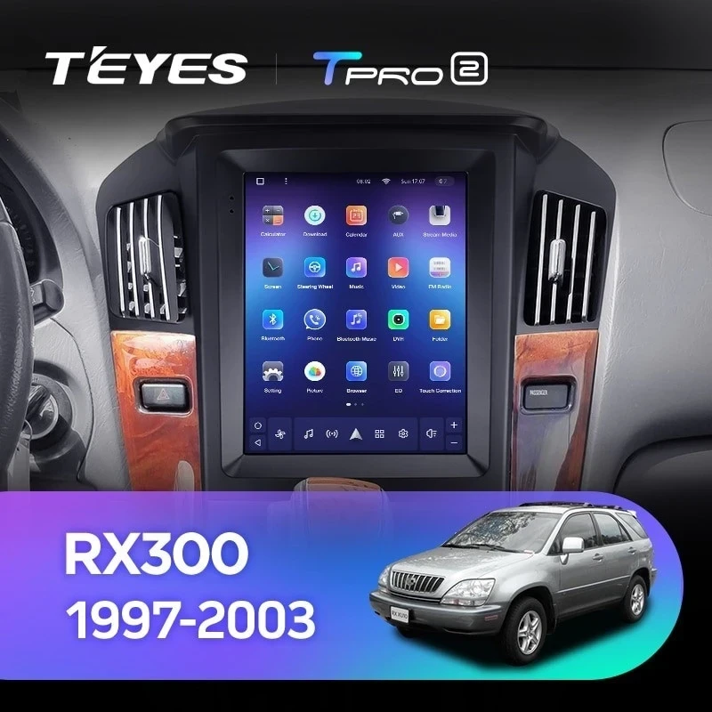 Штатная магнитола Tesla style Teyes TPRO 2 6/128 Lexus RX300 XU10 (1997-2003)