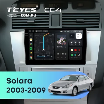 Штатная магнитола Teyes CC4 8/128 Toyota Camry Solara (2003-2009)