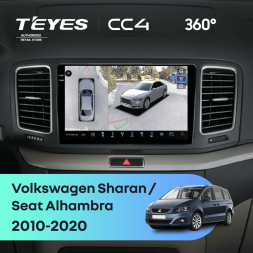 Штатная магнитола Teyes CC4 360 6/64 Volkswagen Sharan (2010-2015)