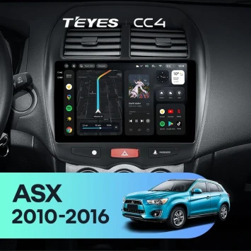 Штатная магнитола Teyes CC4 6/64 Mitsubishi ASX 1 (2010-2016) F1 Тип-B