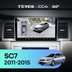 Штатная магнитола Teyes CC4 360 6/64 Geely SC7 (2011-2015)