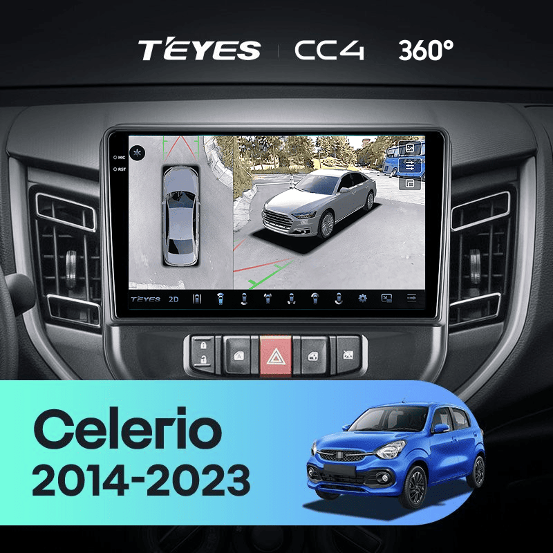 Штатная магнитола Teyes CC4 360 6/64 Suzuki Celerio (2014-2023)