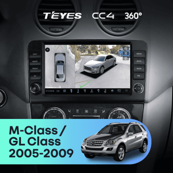 Штатная магнитола Teyes CC4 360 8/128 Mercedes-Benz GL-Class X164 (2005-2009) F2