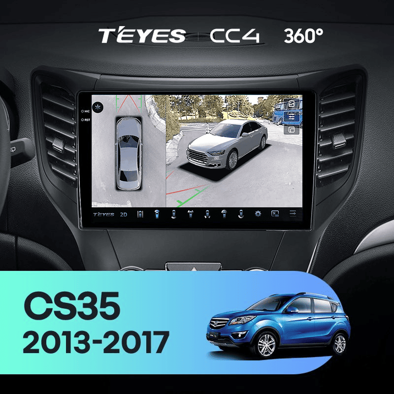 Штатная магнитола Teyes CC4 360 8/128 Changan CS35 (2013-2017)
