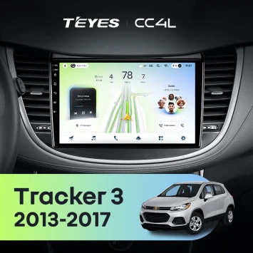 Штатная магнитола Teyes CC4L 4/64 Chevrolet Tracker 3 (2013-2017) F2