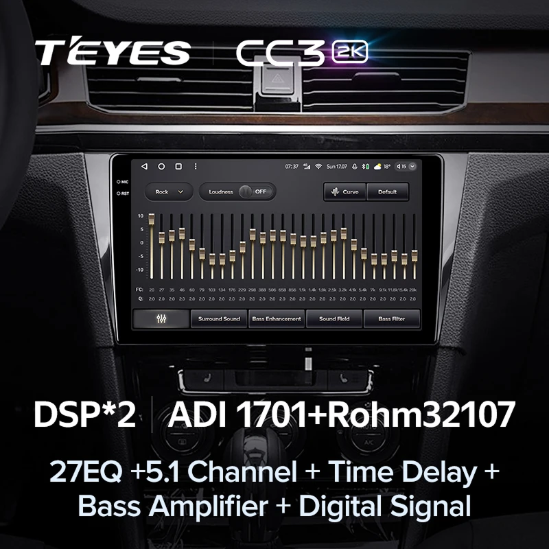 Штатная магнитола Teyes CC3 2K 6/128 Volkswagen Bora 4 (2016-2022)