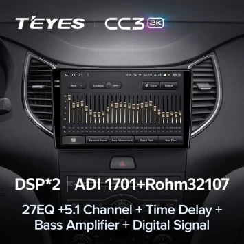 Штатная магнитола Teyes CC3 2K 4/64 FAW Besturn B50 (2013-2016) F1
