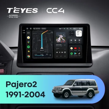 Штатная магнитола Teyes CC4 6/64 Mitsubishi Pajero 2 (1991-2004)