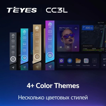 Штатная магнитола Teyes CC3L 4/64 Ford Edge 1 U387 (2006-2010)