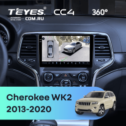 Штатная магнитола Teyes CC4 360 6/64 Jeep Grand Cherokee WK2 (2013-2020) F3