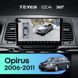 Штатная магнитола Teyes CC4 360 8/128 Kia Opirus GH (2006-2011)