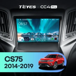 Штатная магнитола Teyes CC4 Pro 8/128 Changan CS75 (2014-2019)