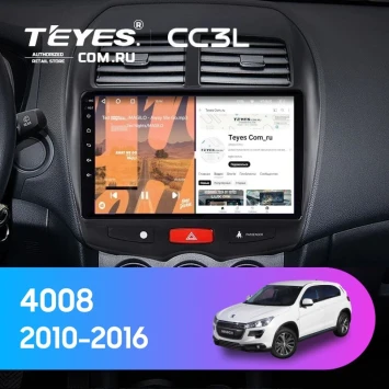 Штатная магнитола Teyes CC3L 4/64 Peugeot 4008 (2010-2016) F1 Тип-B