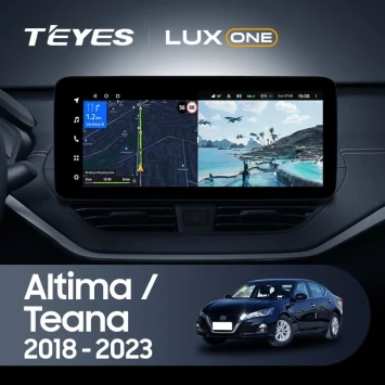 Штатная магнитола Teyes LUX ONE 360 6/128 Nissan Teana (2018-2023)