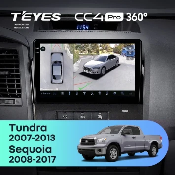 Штатная магнитола Teyes CC4 Pro 360 8/128 Toyota Tundra XK50 (2007-2013)
