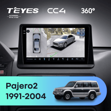 Штатная магнитола Teyes CC4 360 6/64 Mitsubishi Pajero 2 (1991-2004)