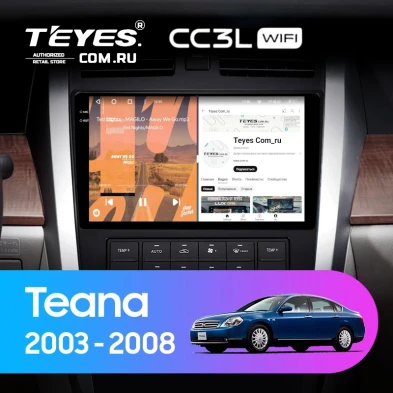 Штатная магнитола Teyes CC3L WiFi 2/32 Nissan Teana J31 (2003-2008) F2