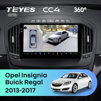 Штатная магнитола Teyes CC4 360 8/128 Opel Insignia (2013-2017) Тип-A