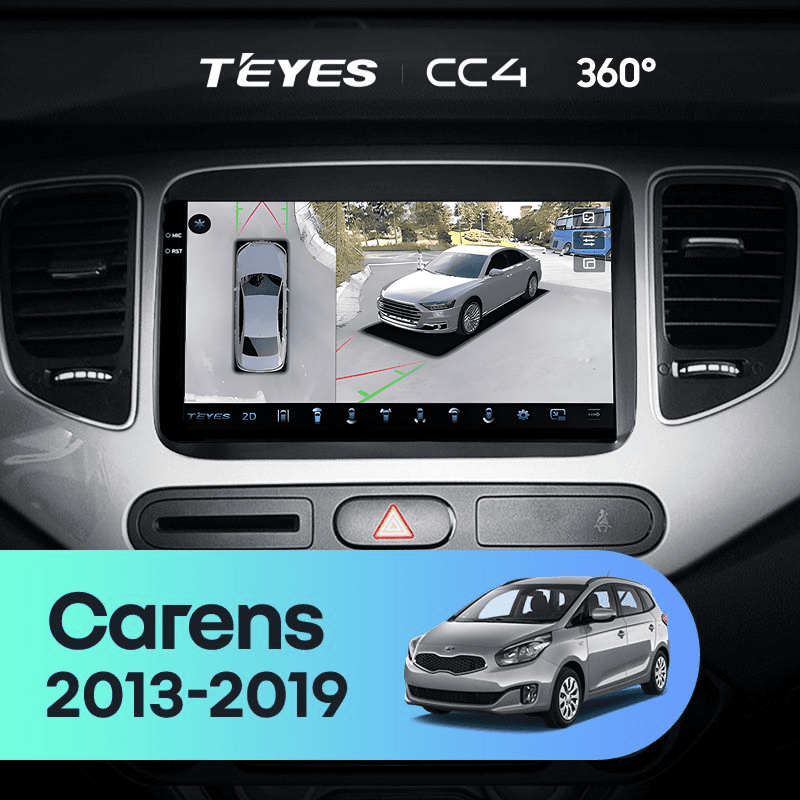 Штатная магнитола Teyes CC4 360 6/64 Kia Carens RP 3 (2013-2019)