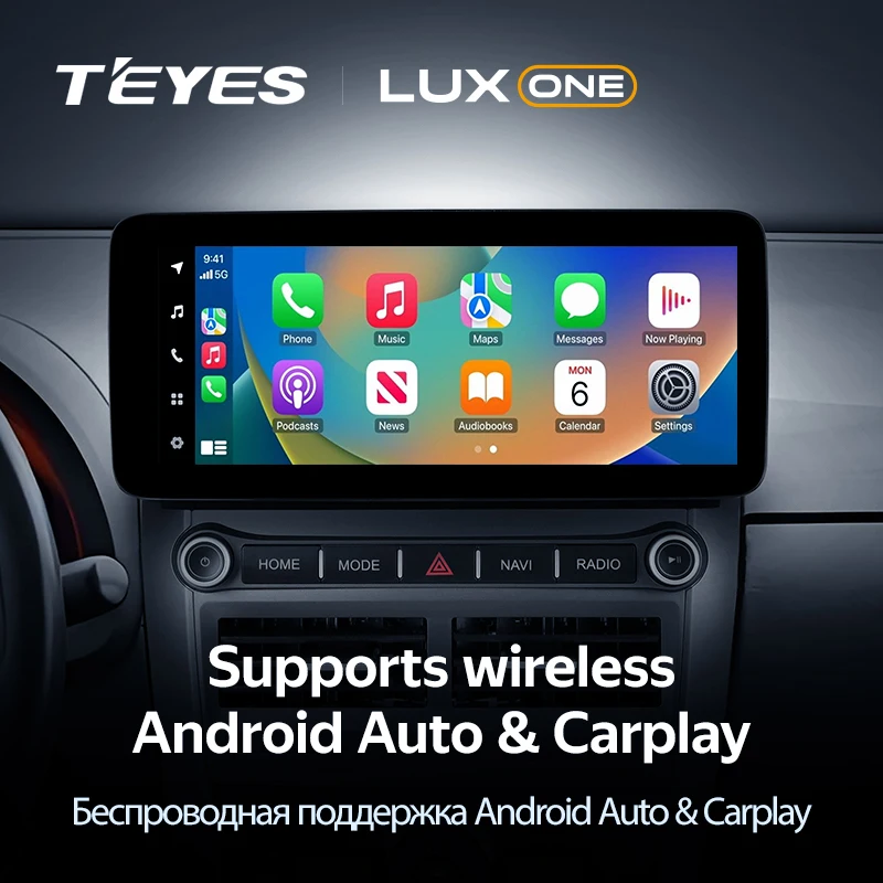 Штатная магнитола Teyes LUX ONE 4/32 Toyota Corolla 10 E140 E150 (2006-2013)