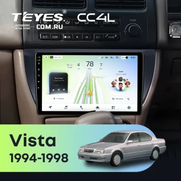 Штатная магнитола Teyes CC4L 6/64 с DTS Toyota Vista V40 (1994-1998)