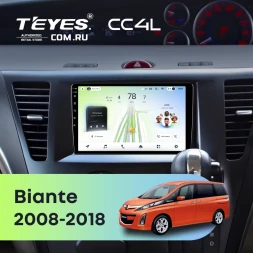 Штатная магнитола Teyes CC4L 6/64 с DTS Mazda Biante (2008-2018)