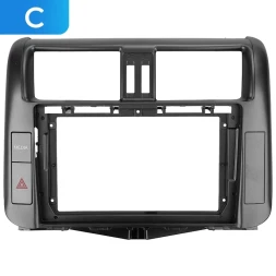 Переходная рамка Toyota Land Cruiser Prado 150 (2009-2013) F1 Тип-C (9")