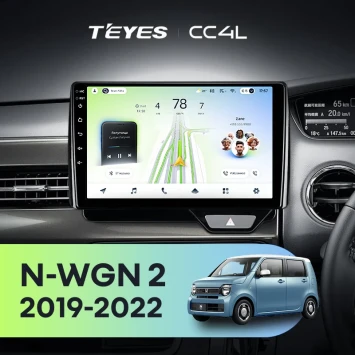 Штатная магнитола Teyes CC4L 4/64 Honda N-WGN 2 (2019-2022) Правый руль