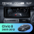 Штатная магнитола Teyes CC4 Pro 12.3" 12/256 Honda Civic 8 FK FN FD (2005-2012) Правый руль