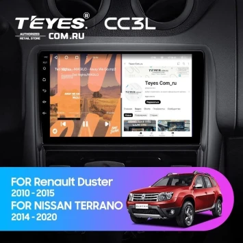 Штатная магнитола Teyes CC3L 4/32 Renault Duster 1 (2010-2015)