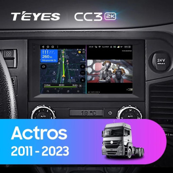 Штатная магнитола Teyes CC3 2K 4/64 Mercedes-Benz Actros (2011-2023)