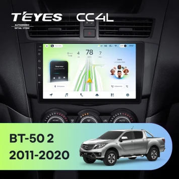 Штатная магнитола Teyes CC4L 6/64 с DTS Mazda BT-50 (2011-2020) F1