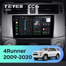 Штатная магнитола Teyes CC4 8/128 Toyota 4Runner 5 N280 (2009-2020)