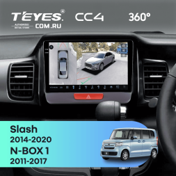 Штатная магнитола Teyes CC4 360 6/64 Honda N-BOX 1 (2011-2017)