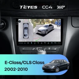 Штатная магнитола Teyes CC4 360 6/64 Mercedes-Benz C/CLK-Class S203 W203 W209 A209 (2000-2005) F1