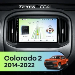 Штатная магнитола Teyes CC4L 4/64 Chevrolet Colorado 2 (2014-2022)