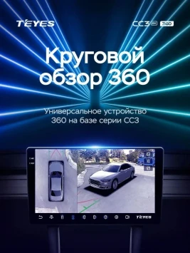Штатная магнитола Teyes CC3 2K 360 6/128 Jetta VS5 (2019-2024)