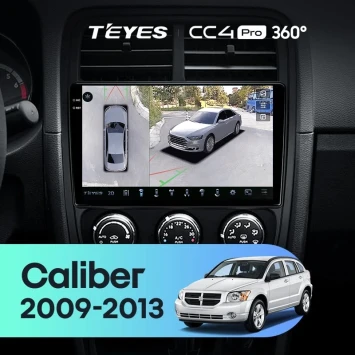 Штатная магнитола Teyes CC4 Pro 360 12/256 Dodge Caliber PM (2009-2013)