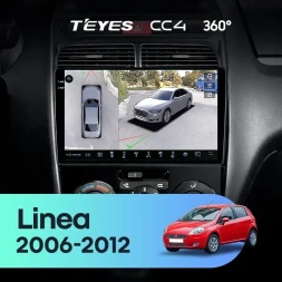 Штатная магнитола Teyes CC4 360 6/64 Fiat Linea (2006-2012)
