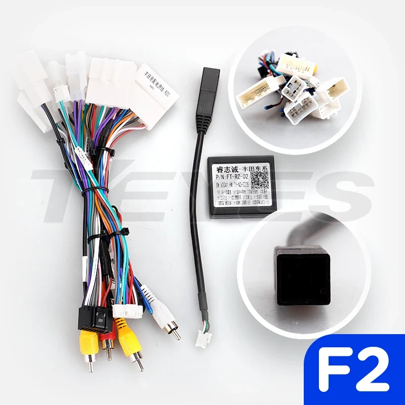 Переходная рамка Toyota Fortuner 1 AN50 AN60 (2005-2007) F2 (9")