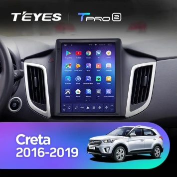 Штатная магнитола Tesla style Teyes TPRO 2 3/32 Hyundai Creta (2015-2019)