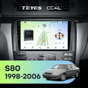 Штатная магнитола Teyes CC4L 6/64 Volvo S80 1 (1998-2006)