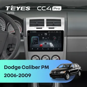 Штатная магнитола Teyes CC4 Pro 8/128 Dodge Caliber PM (2006-2009)